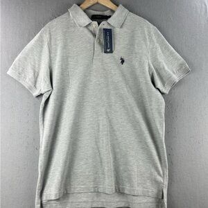 U.S. Polo Assn. Light Gray Polo Shirt